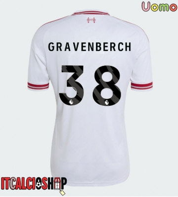 Liverpool Ryan Gravenberch #38 Seconda Maglia 2026-27 Manica Corta